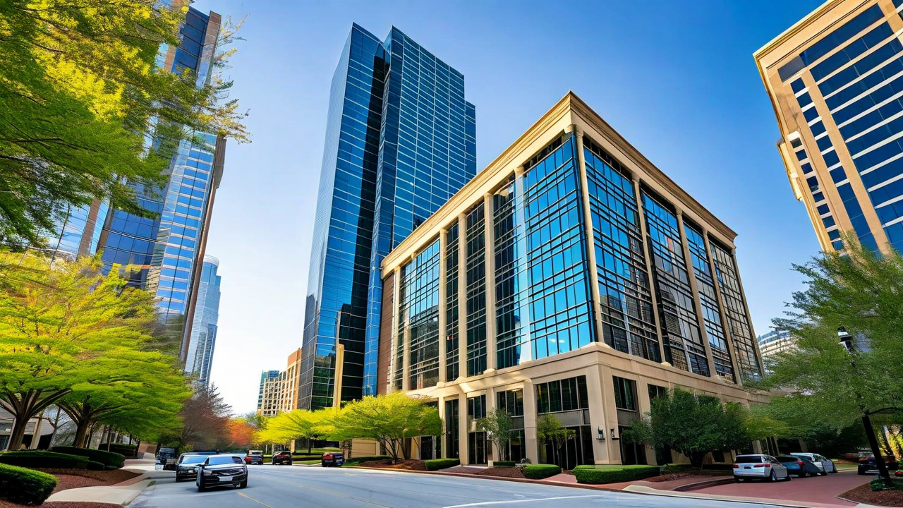 Atlanta Buckhead office area —